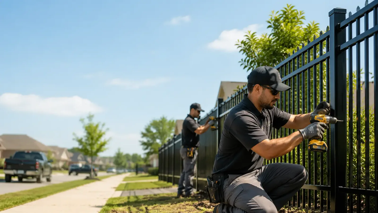Metal Fence Installation in Barnhart, TX